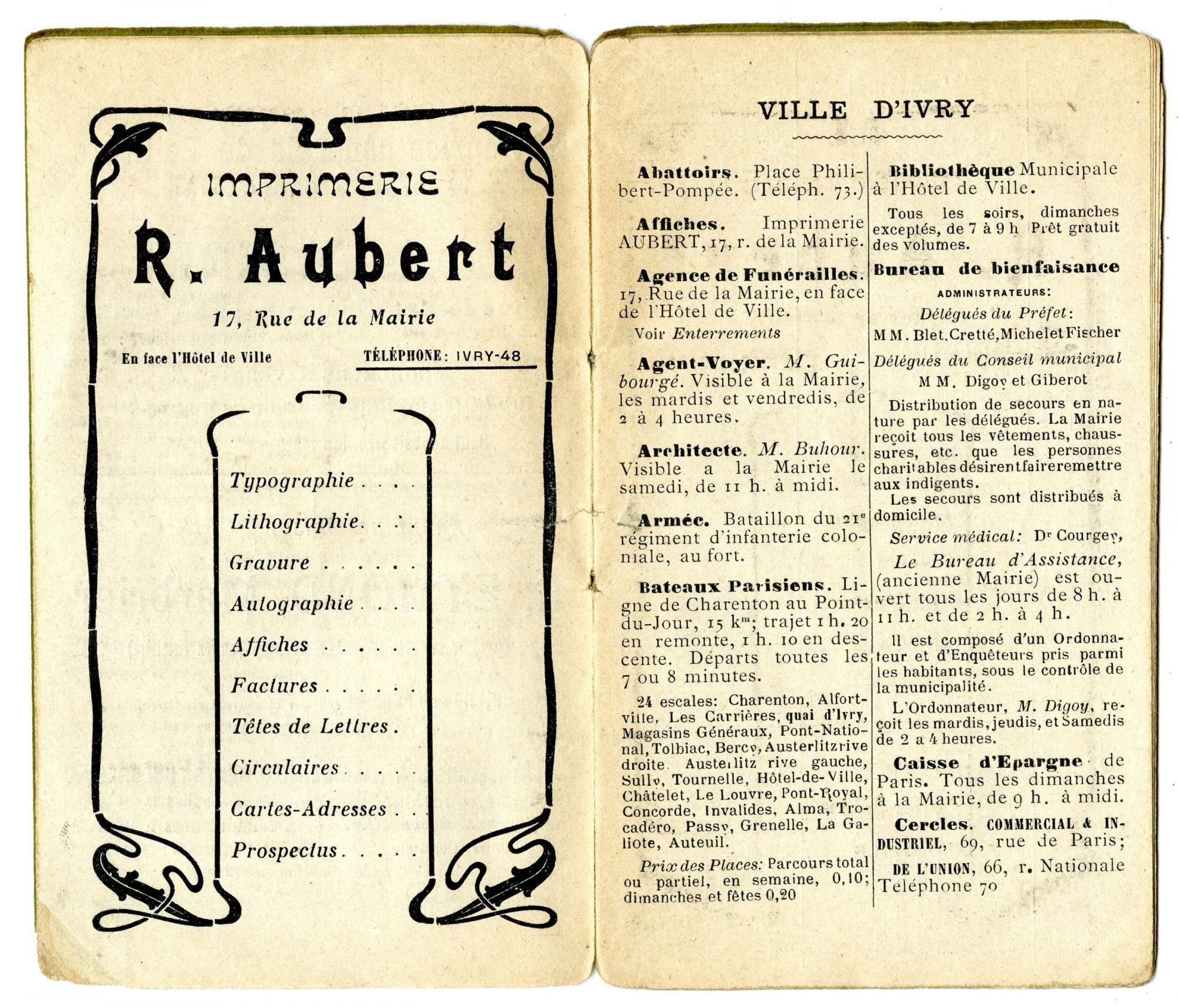 Pages 4 et 5