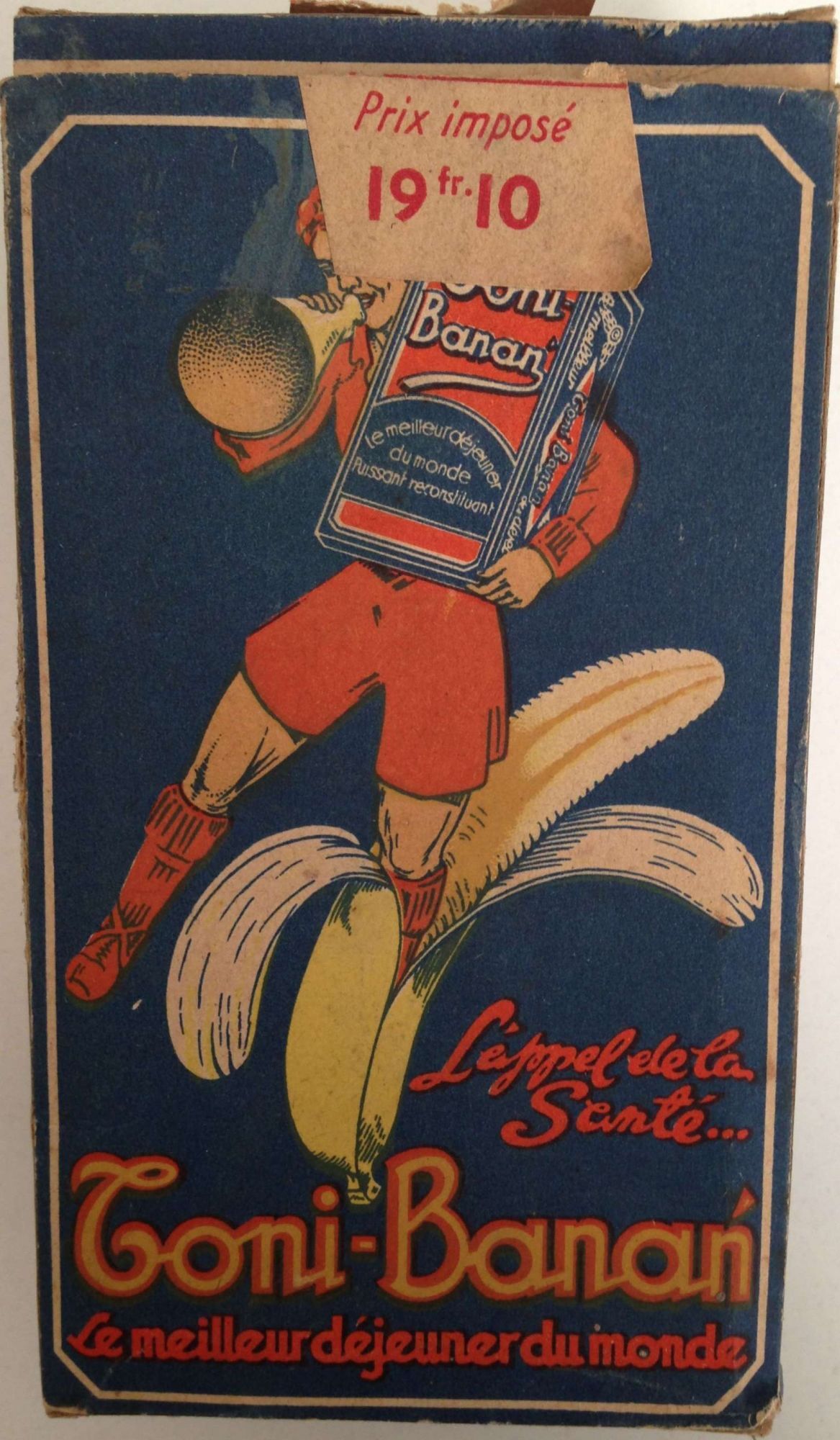 Boite Toni-Banan, dessin d'après Hardy, années 40, Arch. mun. Ivry-sur-Seine.