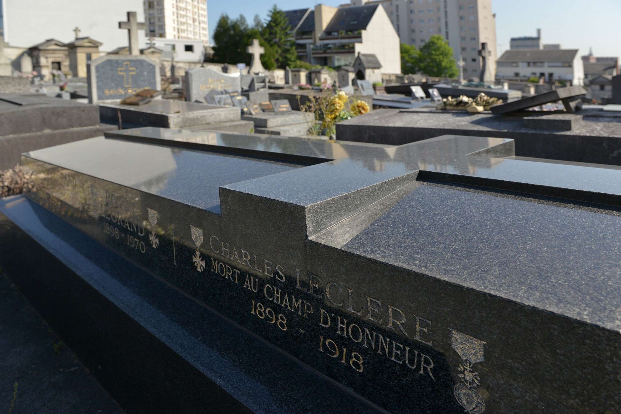 Tombe de Charles Leclère. Photo Frédéric Iriarte.